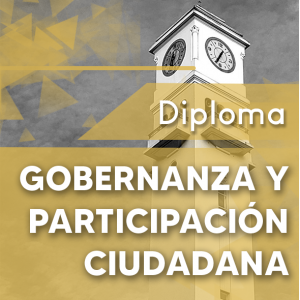 Diploma Gobernanza y Participación Ciudadana 10% descuento