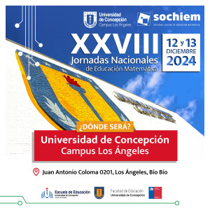 Inscripcion Congreso XXVIII Jornadas Nacionales de Educacion Matematica Socios SOCHIEM