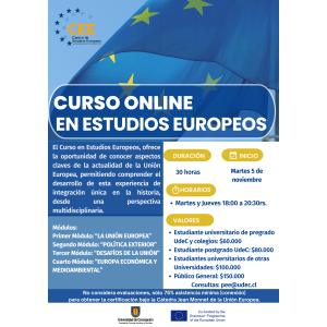 Curso en Estudios Europeos Público General