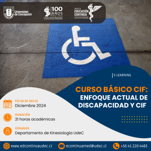 Curso Basico CIF : Enfoque actual de discapacidad y CIF (2024)