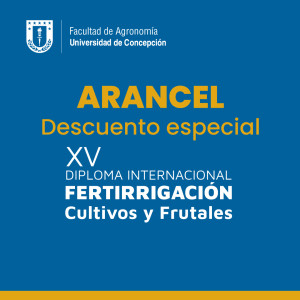 ARANCEL DESCUENTO ESPECIAL XV DIPLOMA INTERNACIONAL FERTIRRIGACION CULTIVOS Y FRUTALES