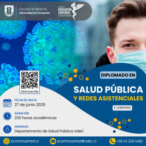 Diplomado en salud pública y redes asistenciales 2025 (arancel 20% dcto)