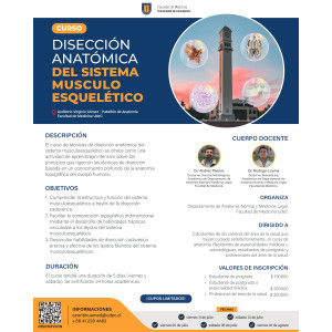 Curso Disección Anatómica 2025 - (Profesionales)
