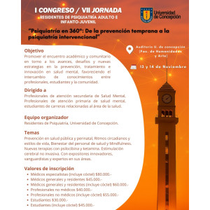 VII Jornada residentes psiquiatría 2025 (Profesionales no médicos)