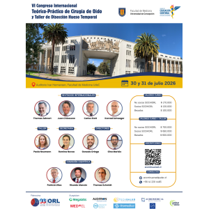 VI Curso Internacional Teórico Práctico de Cirugía de Oído 2026 - Médicos residentes (incluye...