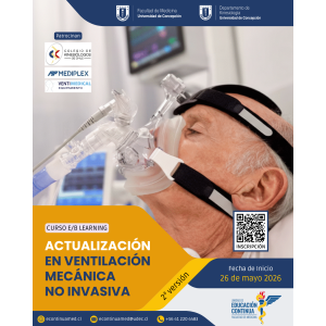 CURSO ACTUALIZACIÓN EN VENTILACIÓN MECÁNICA NO INVASIVA 2° VERSIÓN 2026 - (Arancel curso b-learning)