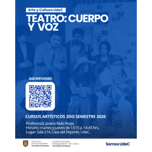Curso Teatro: Cuerpo y Voz