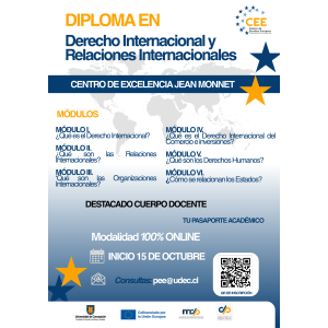 Diploma en Derecho Internacional y Relaciones Internac. 2026 3v pago hasta 5 octubre