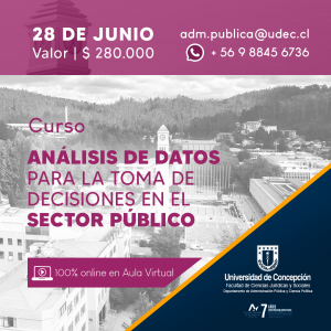 Curso Análisis de Datos para Toma de Decisiones en el Sector Público