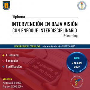 (Matricula) Diploma de Intervencion en Baja Vision con Enfoque Interdisciplinario (2022)